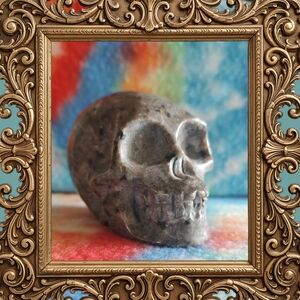 Yooperite Stone Skull